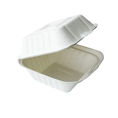 Recipientes compostáveis ​​para salada