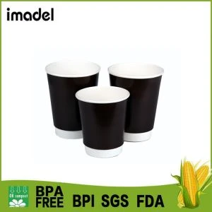 Copo de chá biodegradável da bolha