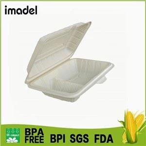 Recipiente de amido de milho